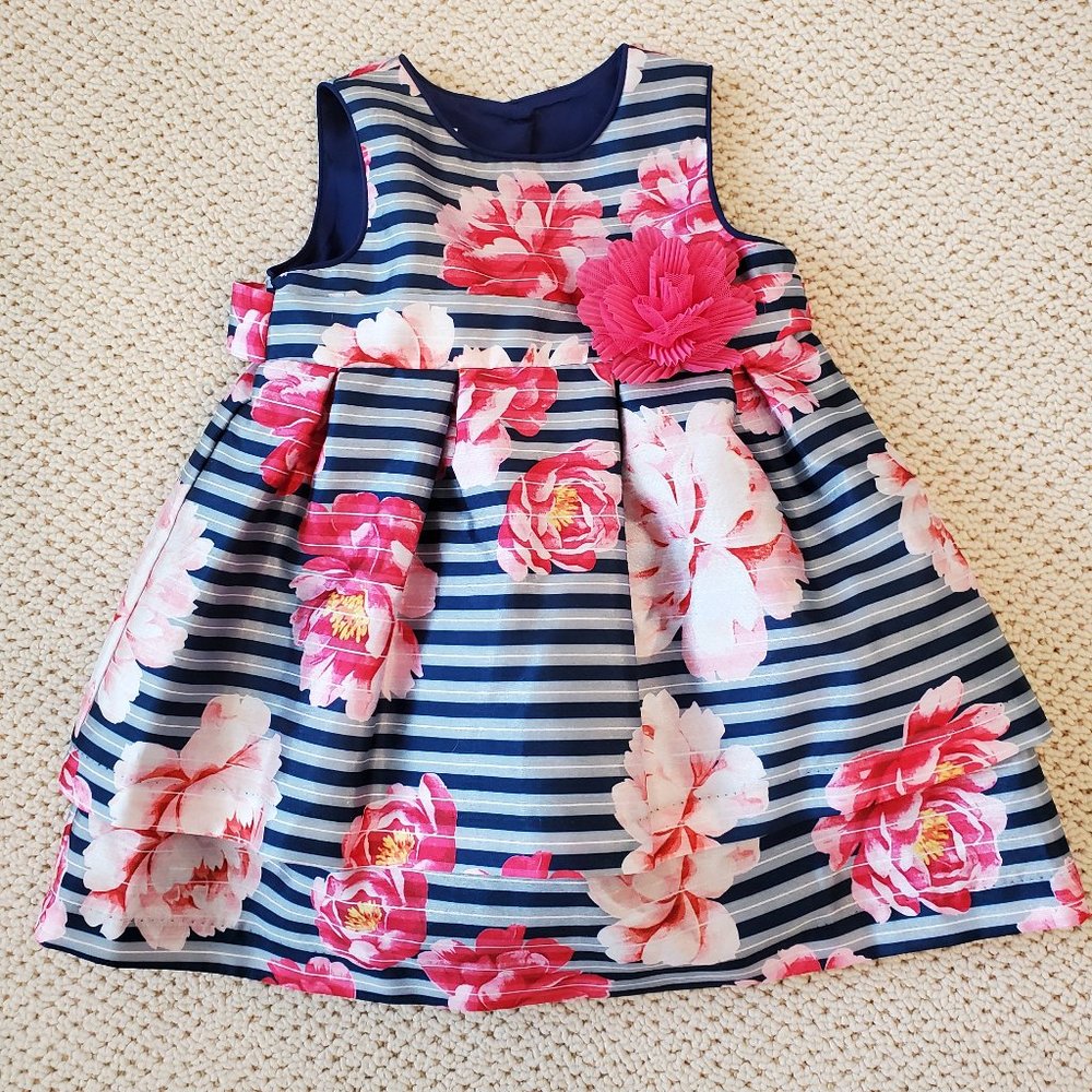 Pippa & Julie Size 2T Floral Dress